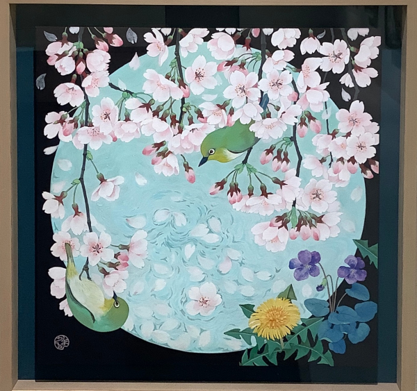 【当店一番人気】 ART | ー水景空景ー 日本画展 菅かおる HUB 松坂屋 | NAGOYA 絵画