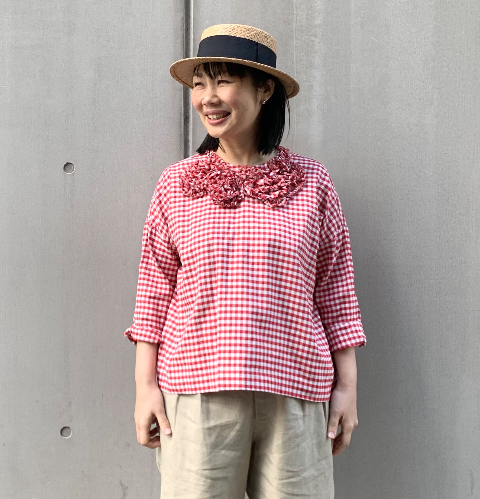 高評価レビュー 45R | 春のギンガムチェック♪ | BLOG SHOP 松坂屋名古屋店公式 トップス